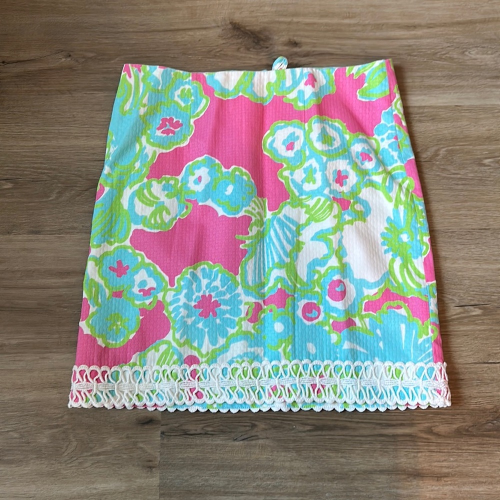 Lilly Pulitzer Lavender Skirt in ‘A Delicacy’ Print (FY6) Size 4.